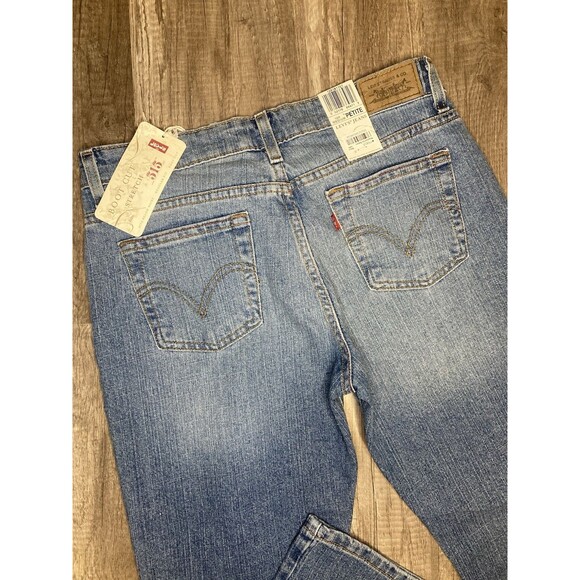Levi's 515 Jeans 10P Med 31x29 Women's Boot Cut Mid Rise Stretch Reg Fit NEW Y2K - Picture 1 of 10